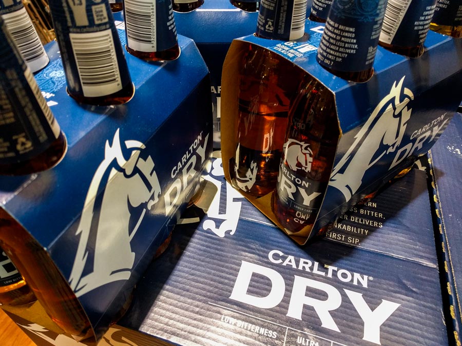 Carlton Dry Refreshed Look