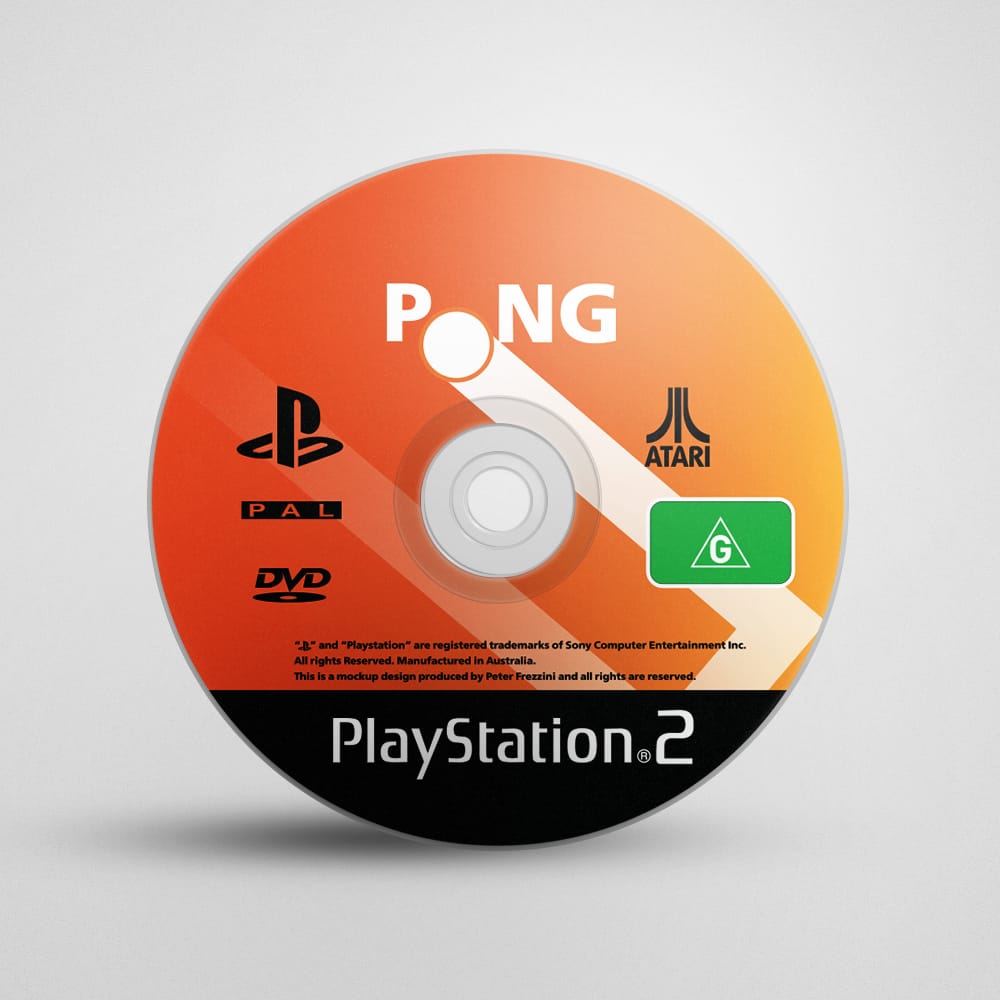 Pong Game Cover Concept